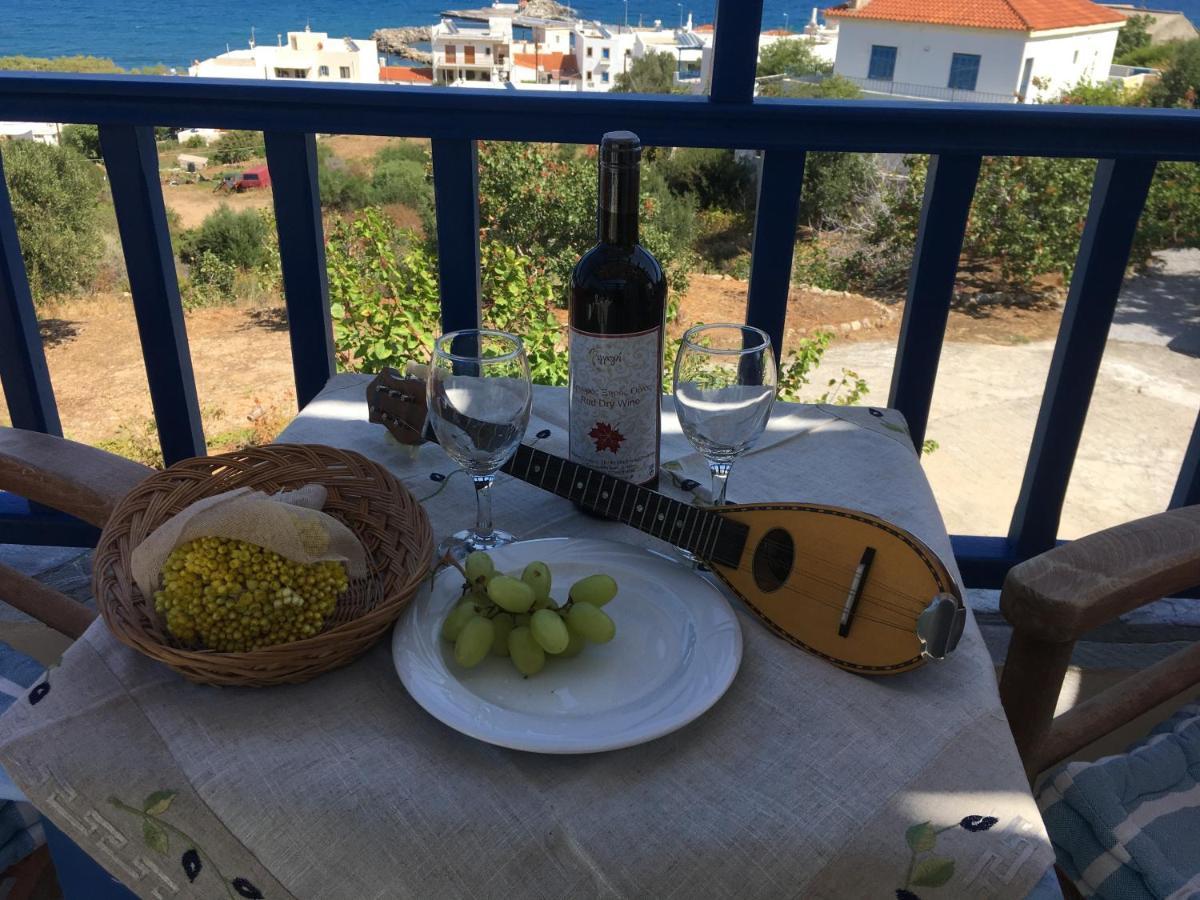 Evangelia House Sea View Apartments Agia Pelagia  Экстерьер фото